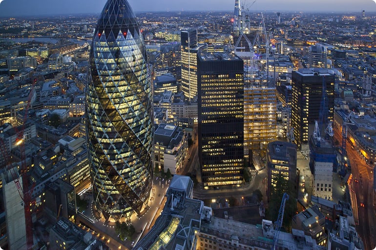 Gherkin-London-aerial-view