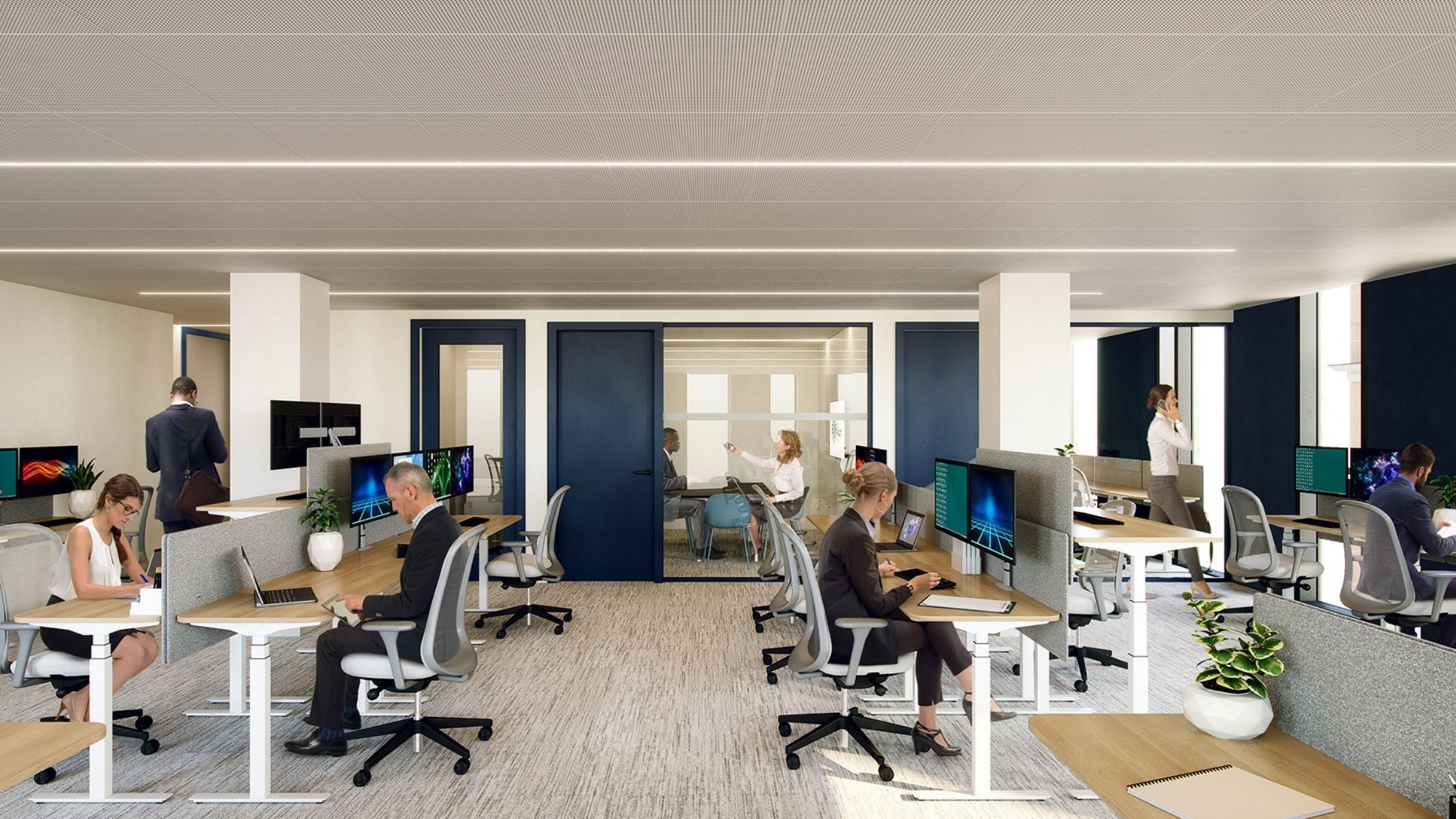 Here's why activity-based workspaces, hub-and-spoke offices and flexibility will be key after COVID-19.  